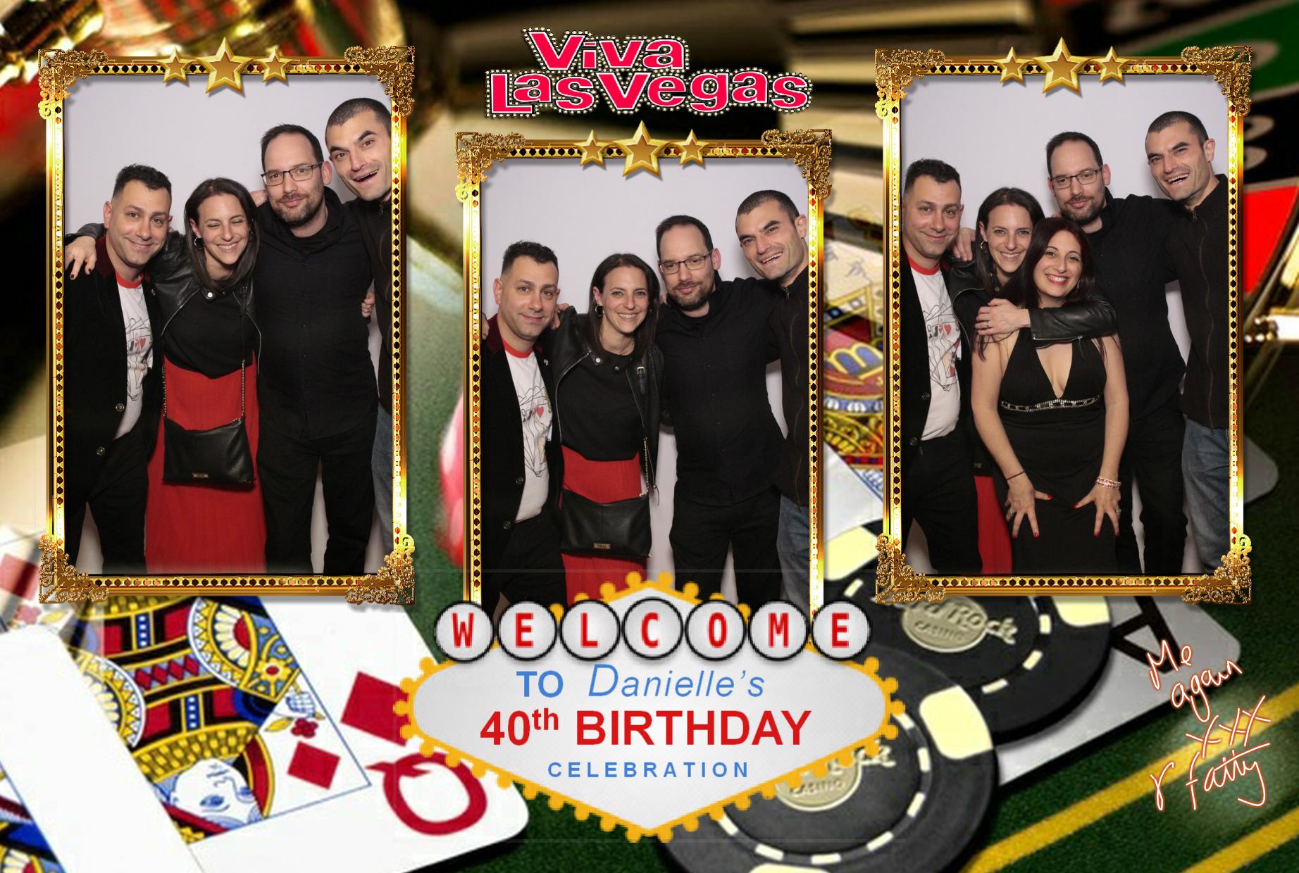 Danielle’s 40th birthday | View more photos from the event at gallery.myphotoboothexperience.co.uk/u/MyPhotoBoothExperienceLtd/Danielle’s-40th-birthday